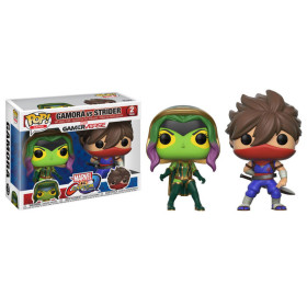 POP - Toy - Vinyl Figure - Marvel vs. Capcom 2Pk - Gamora vs. Strider