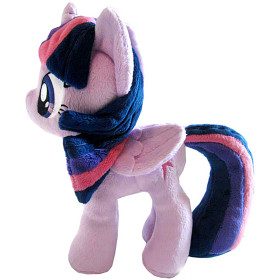 Plush - Toy - My Little Pony - Twilight Sparkle - Closed Wings - 10.5
