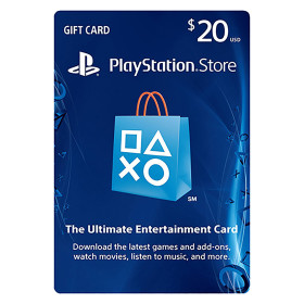 PSN Live $20 Value - Playstation Network PSN Subscription Card