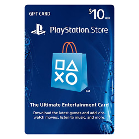 PSN Live - PSN Playstation Network Subscription Card - $10 Value