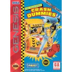 The Incredible Crash Dummies Pre-Played - Sega Genesis - GEN