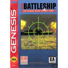 GENESIS - Sega Genesis Super Battleship Pre-Played for Sega Genesis