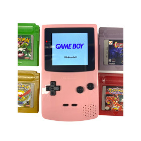 Candy Pink - New XL 2.6 Inch Gameboy Color Backlight Screen for GameBoy Color