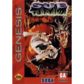 GEN - Sega Genesis Sub Terrania Pre-Played