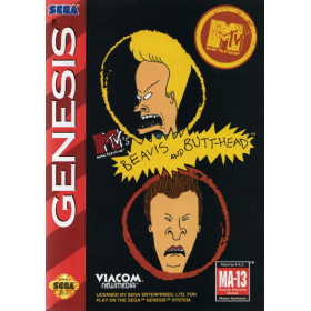 GENESIS - Sega Genesis Beavis and Butt-head Pre-Played