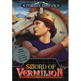 GEN - Sega Genesis Sword of Vermilion Pre-Played