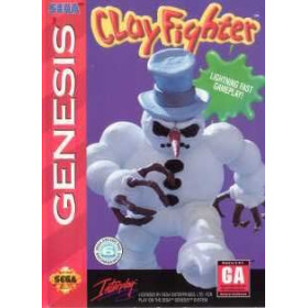 GENESIS - Sega Genesis Clayfighter Pre-Played