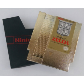 The Original Legend of Zelda Gold Cartridge
