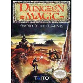 NES - Original Nintendo Dungeon Magic Pre-Played
