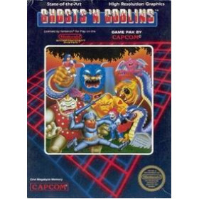 Authentic NES Ghosts and Goblins - Original Nintendo Ghosts N' Goblins - Game Only