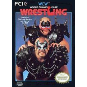 NES - Original Nintendo WCW World Championship Wrestling Pre-Played
