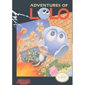 NES - Original Nintendo Adventures of Lolo Pre-Played