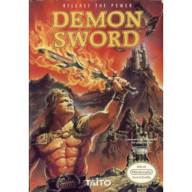 NES - Original Nintendo Demon Sword Pre-Played