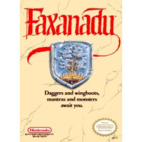 Nintendo Nes Faxanadu (cartridge Only) - Nintendo Nes Faxanadu (cartridge Only) for Nintendo Games