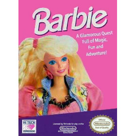 NES - Original Nintendo Barbie PrePlayed
