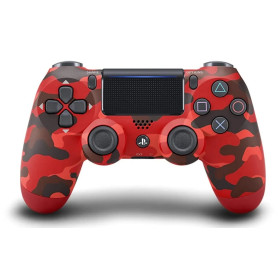 Playstation 4 Dual Shock 4 Red Camo Controller - PS4 Red Camo Controller for PlayStation 4