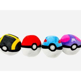 Pokemon Ball Plush - Pokeball Plush Set