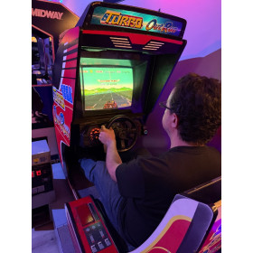 Vintage Sega Outrun Arcade Machine Motion Cabinet