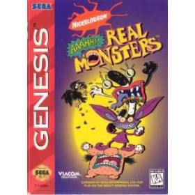 GEN - Sega Genesis AAAHH!!! Real Monsters Pre-Played