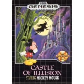 In Case - Sega Genesis Castle Of Illusions Starring Mickey Mouse Pre-Played