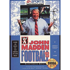 GENESIS - Sega Genesis John Madden Football Pre-Played