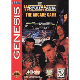 GEN - Sega Genesis Wrestlemania: The Arcade Game Pre-Played