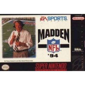 SNES - Super Nintendo Madden NFL '94 Pre-Played