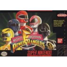 SNES - Super Nintendo Mighty Morphin Power Rangers Pre-Played