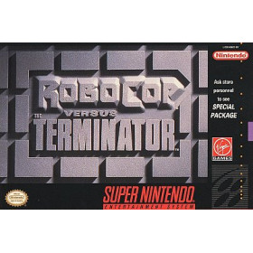 SNES - Super Nintendo RoboCop Versus The Terminator Pre-Played