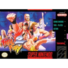 SNES - Super Nintendo Fatal Fury 2 Pre-Played