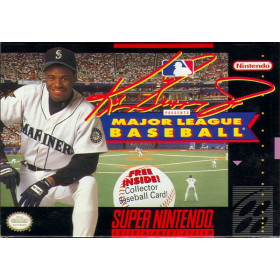 Ken Griffey Jr Presents Major League Baseball Super Nintendo - Ken Griffey Jr Presents Major League Baseball Super Nintendo for Super Nintendo