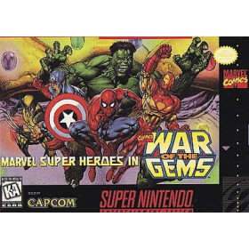 SNES - Super Nintendo Marvel Super Heroes: War of the Gems Pre-Played