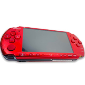 Radiant Red PSP 3000 w/ Box Bundle - Red PSP 3000