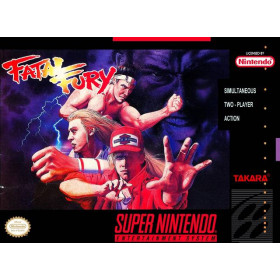 SNES - Super Nintendo Fatal Fury Pre-Played for Super Nintendo Games