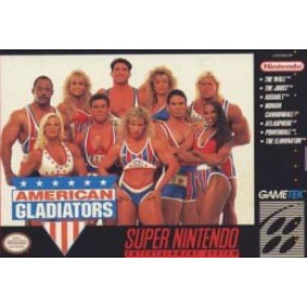 SNES Game Only - American Gladiators for Super Nintendo Games
