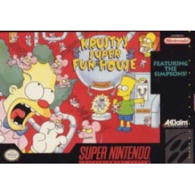 SNES - Super Nintendo Krusty's Super Fun House Pre-Played