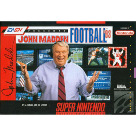 SNES - Super Nintendo John Madden Football '93 (Cartridge Only) for Super Nintendo Games