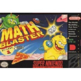 Super Nintendo Math Blasters Episode 1 (Cartridge Only)