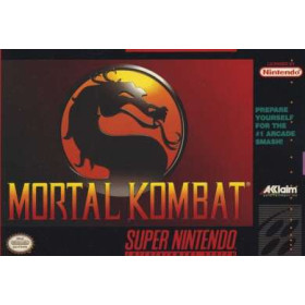 SNES - Super Nintendo Mortal Kombat Pre-Played