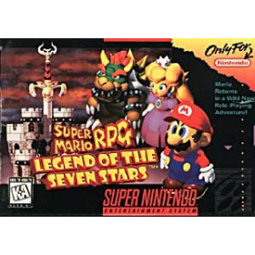 Legend of the Seven Stars Pre-Played - Super Nintendo Super Mario RPG - SNES