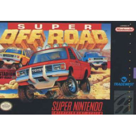 SNES - Super Nintendo Super Off Road Pre-Played