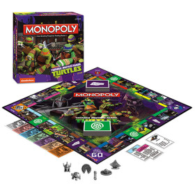 Teenage Mutant Ninja Turtles Nickelodeon Edition Monopoly - Teenage Mutant Ninja Turtles Nickelodeon Edition Monopoly for Classic Board Games