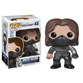 Toy Pop Captain America: The Winter Soldier Vinyl Figure Winter Soldier Unmasked (marvel) 849803038847 - Toy Pop Captain America: The Winter Soldier Vinyl Figure Winter Soldier Unmasked (marvel) 849803038847 for General Gaming
