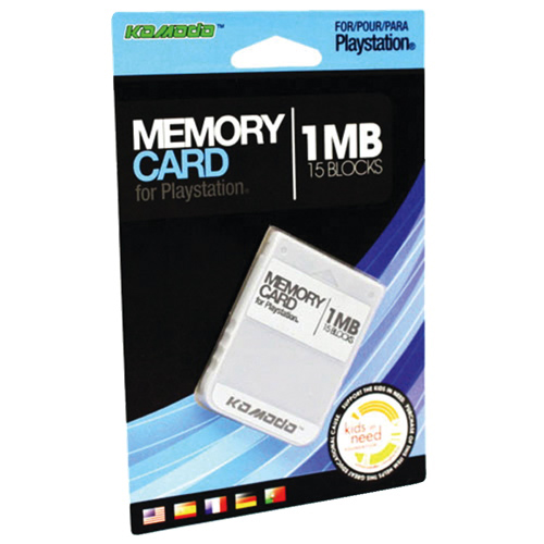 15 Blocks - PlayStation 1 1MB Memory Card