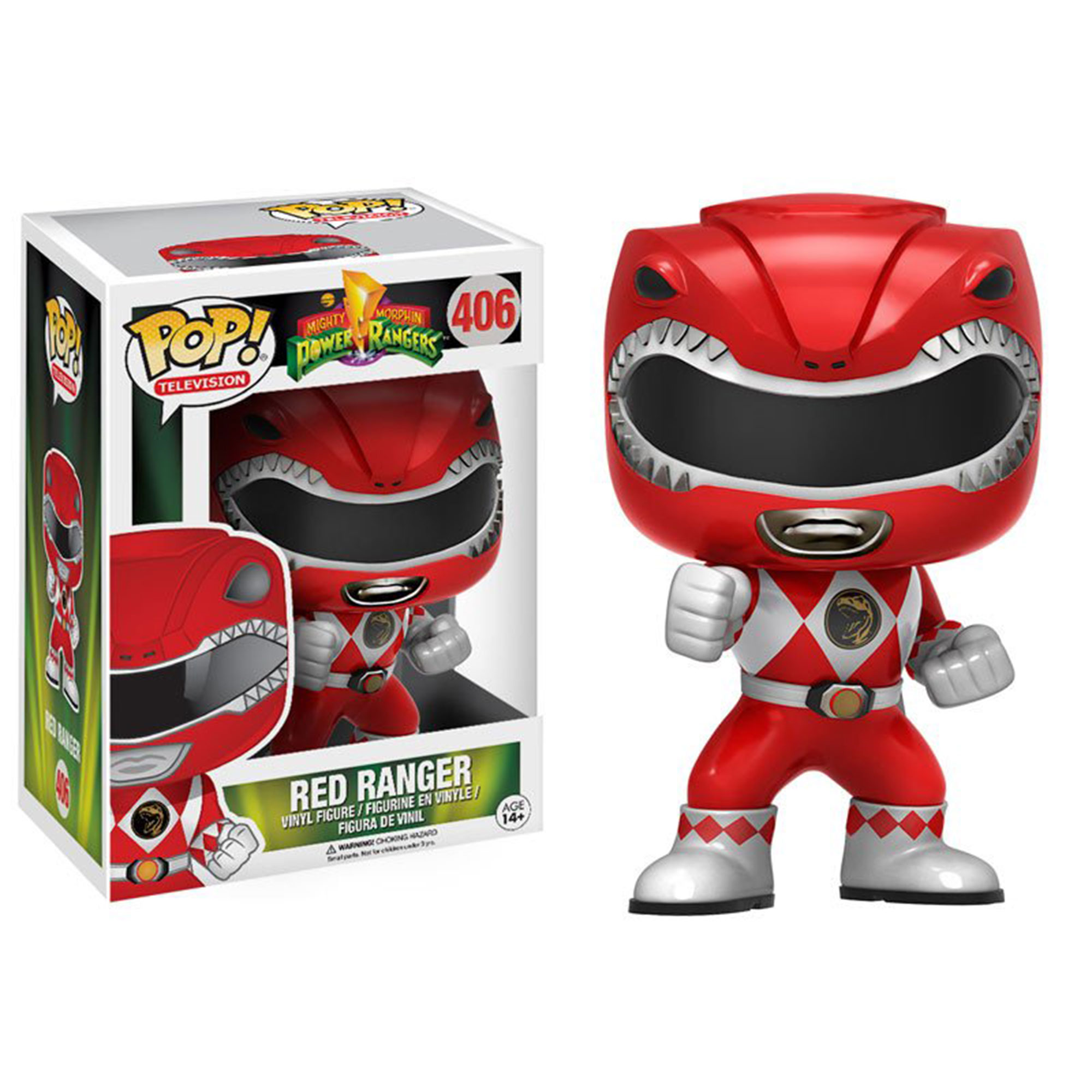 POP - Toy - Vinyl Figure - Power Rangers - Red Ranger