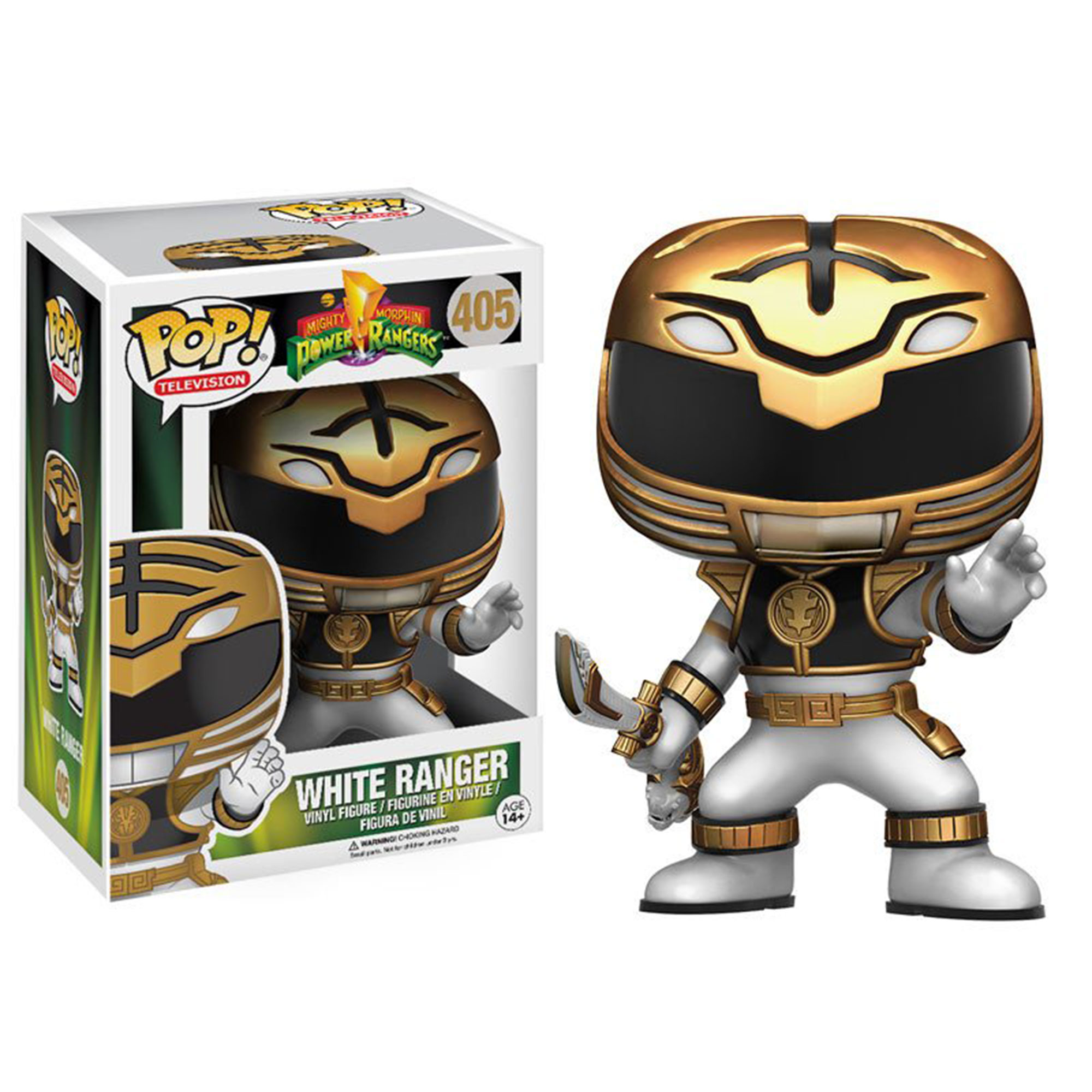 POP - Toy - Vinyl Figure - Power Rangers - White Ranger