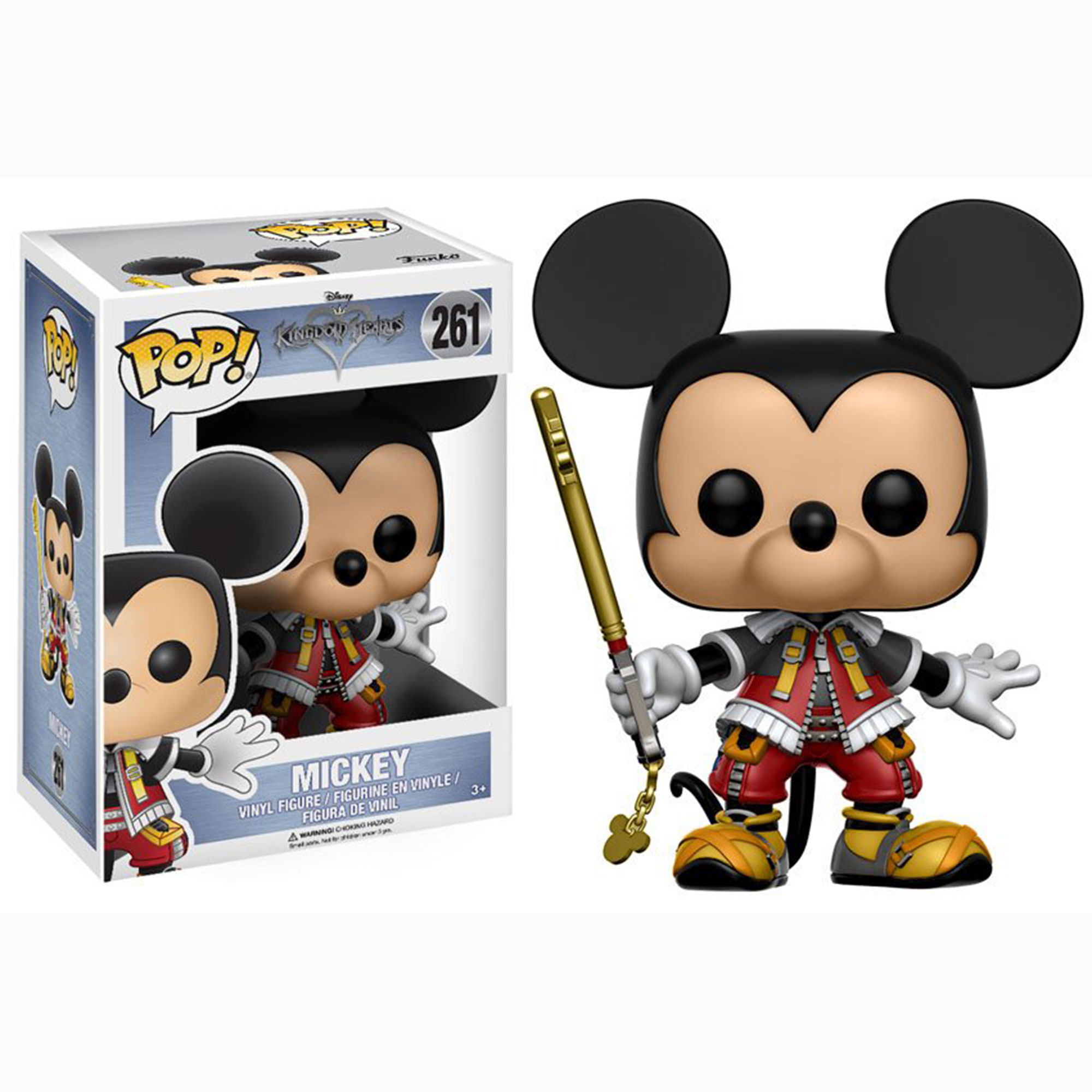 POP - Toy - Vinyl Figure - Kingdom Hearts - Mickey