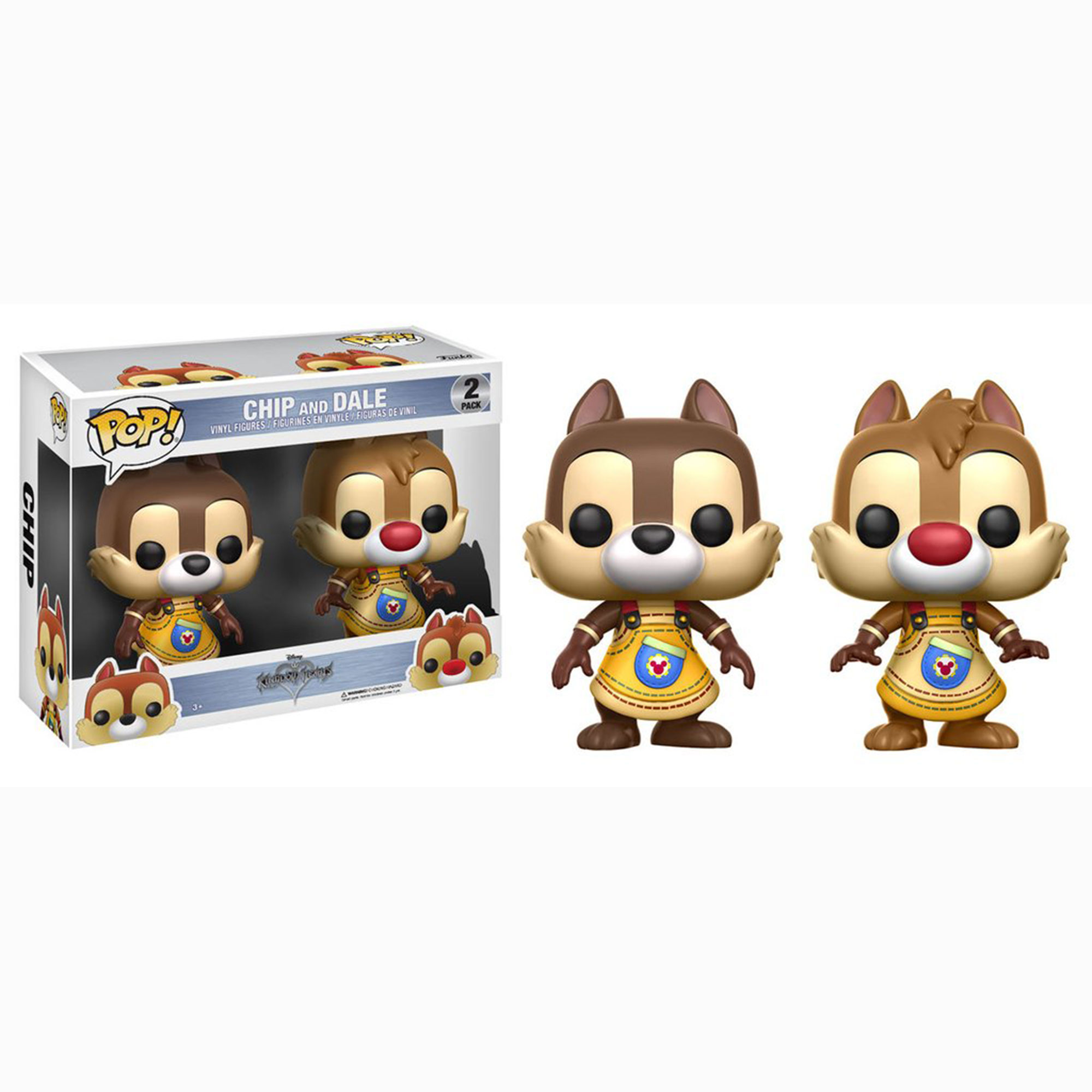 POP - Toy - Vinyl Figure - Kingdom Hearts - 2 Pack - Chip&Dale