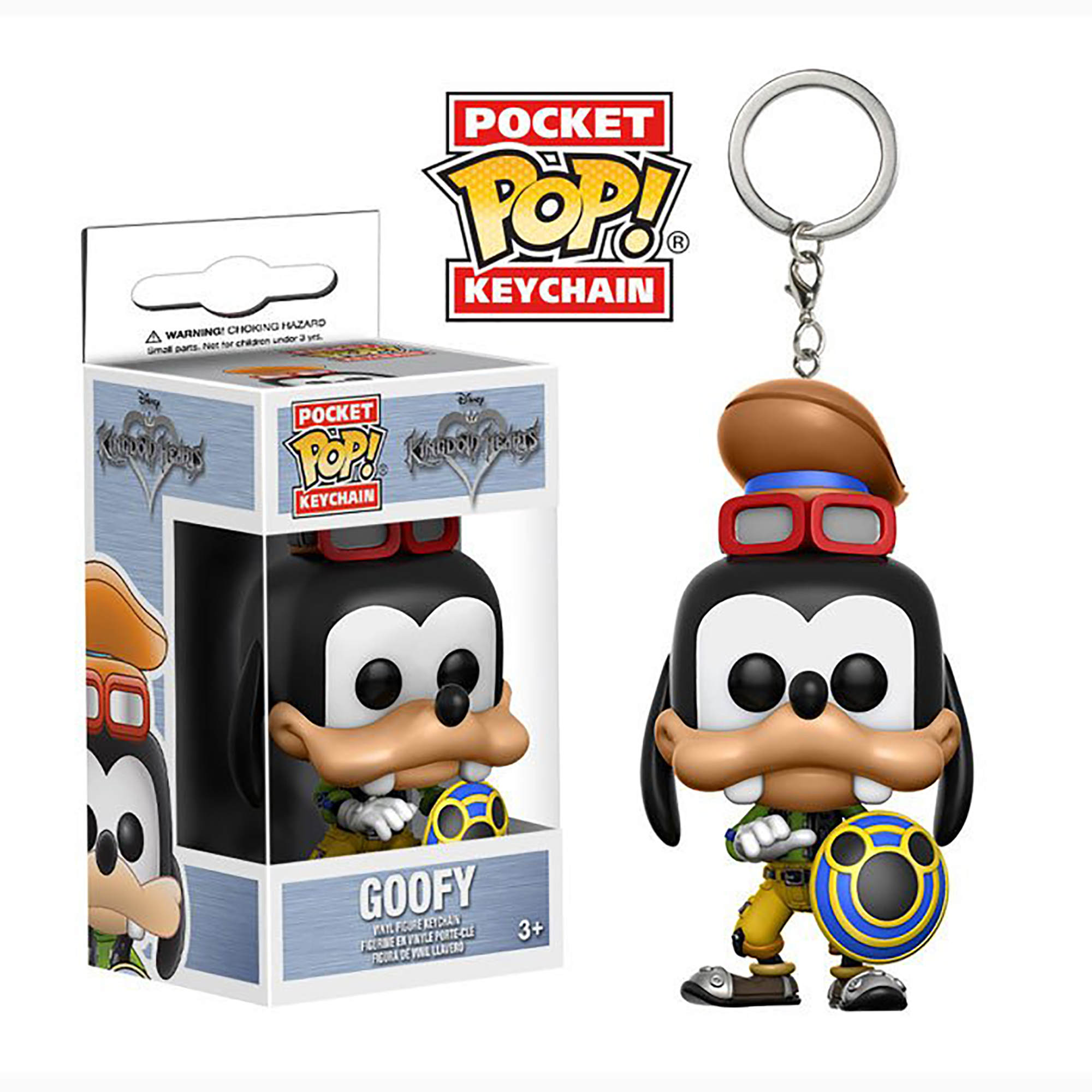 Pocket POP Keychain- Vinyl Figure - Toy - Kingdom Hearts - Goofy