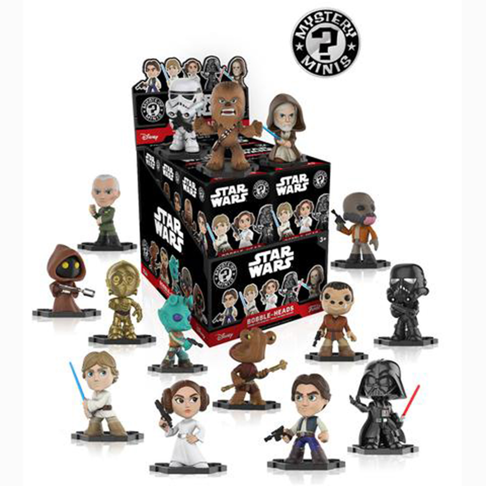 Star Wars Classic - Topy - Mystery Mini Figures - 12 pc PDQ